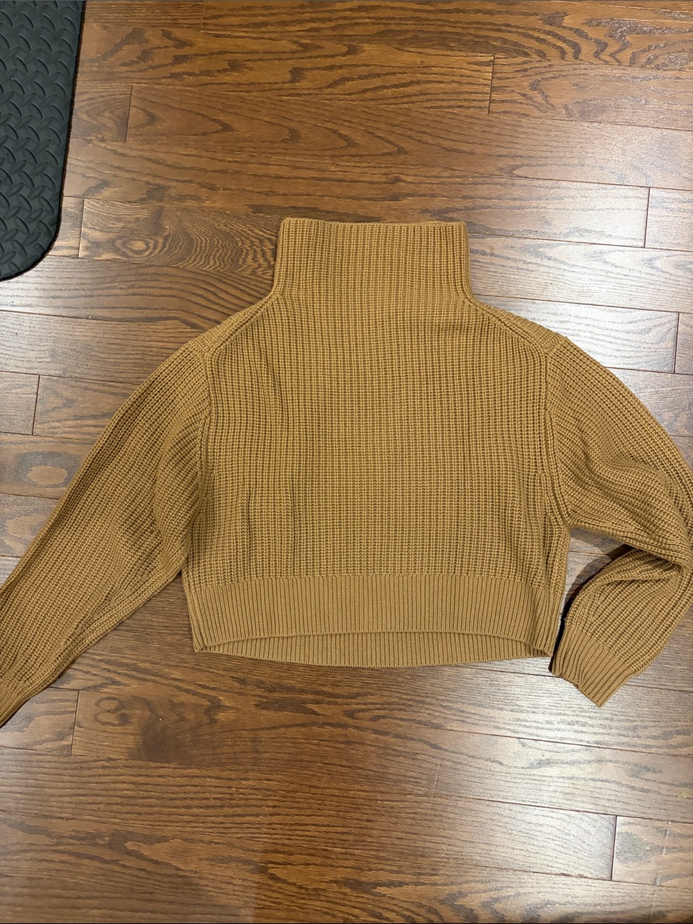 Wilfred Camel Thick-knit Turtleneck Sweater